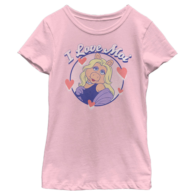 Girl's The Muppets I Love Moi T-Shirt