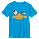 Boy's Phineas & Ferb Phineas and Ferb Perry the Platypus Face T-Shirt