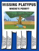 Boy's Phineas & Ferb Phineas and Ferb Missing Perry Platypus Poster T-Shirt