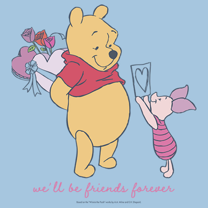 Boy's Winnie the Pooh We'll Be Friends Forever Piglet T-Shirt