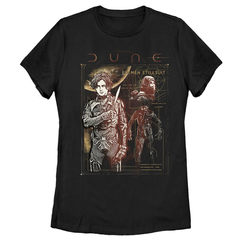 Women's Dune Fremen Stillsuit Blueprint T-Shirt