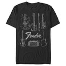 Men's Fender Guitar Chart T-Shirt