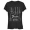 Junior's Fender Guitar Chart T-Shirt