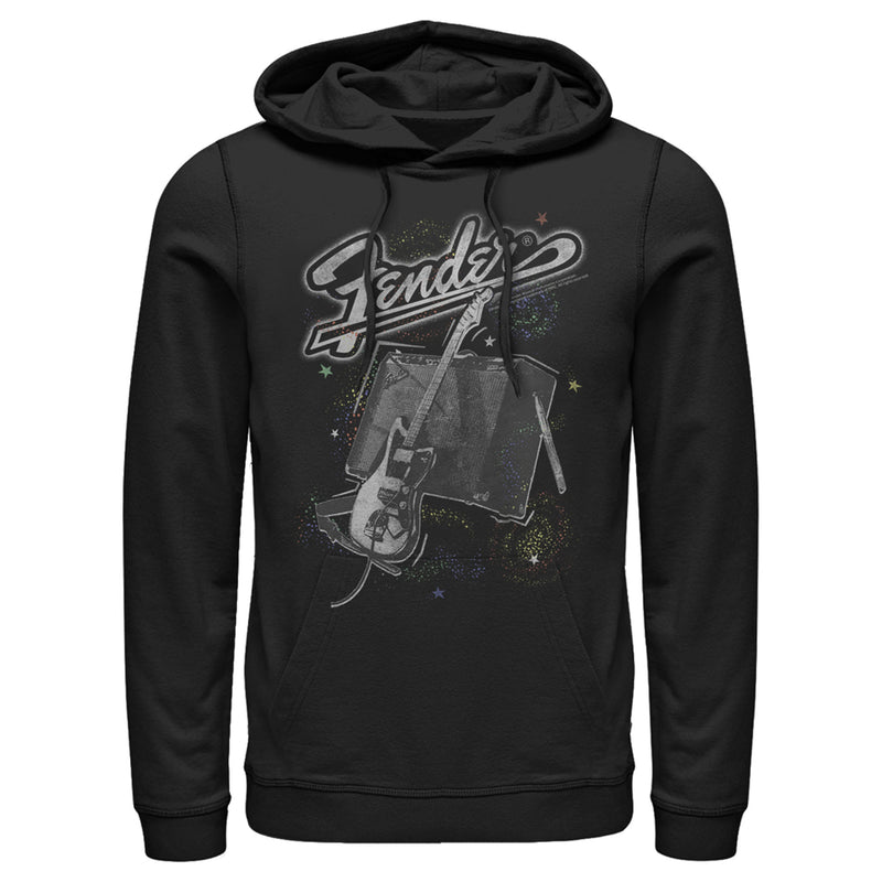 Men's Fender Celestial Amp Logo Pull Over Hoodie