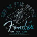 Junior's Fender Out of This World Cowl Neck Sweatshirt