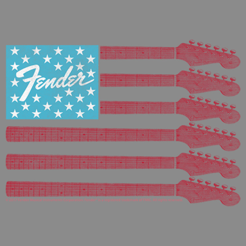 Junior's Fender Guitar Flag Logo Cowl Neck Sweatshirt