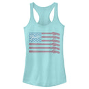 Junior's Fender Guitar Flag Logo Racerback Tank Top