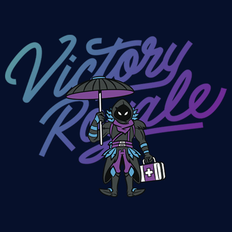 Men's Fortnite Raven Victory Royale Pull Over Hoodie