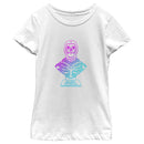 Girl's Fortnite Skull Trooper All Hail Glow T-Shirt