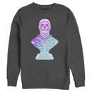 Men's Fortnite Skull Trooper All Hail Glow Sweatshirt