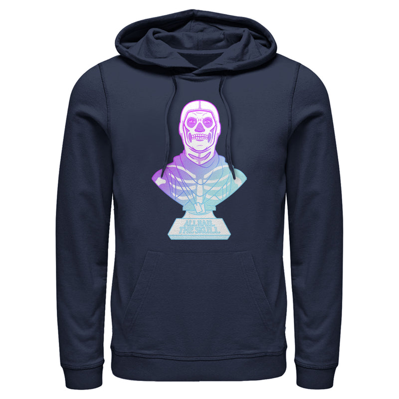 Men's Fortnite Skull Trooper All Hail Glow Pull Over Hoodie