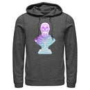 Men's Fortnite Skull Trooper All Hail Glow Pull Over Hoodie