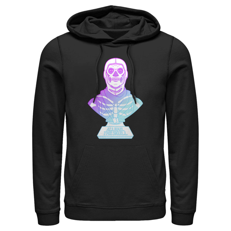 Men's Fortnite Skull Trooper All Hail Glow Pull Over Hoodie