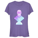 Junior's Fortnite Skull Trooper All Hail Glow T-Shirt