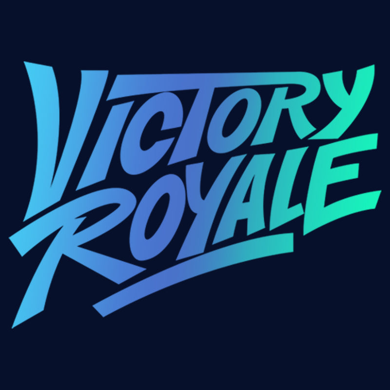 Men's Fortnite Victory Royale Gradient Logo Pull Over Hoodie