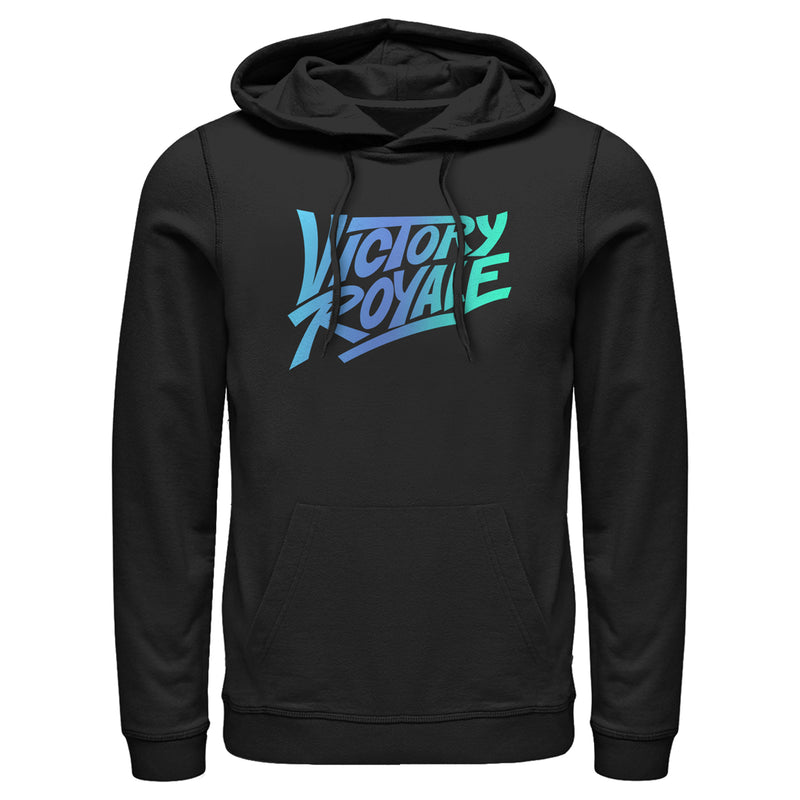 Men's Fortnite Victory Royale Gradient Logo Pull Over Hoodie