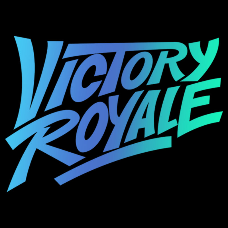 Men's Fortnite Victory Royale Gradient Logo Pull Over Hoodie