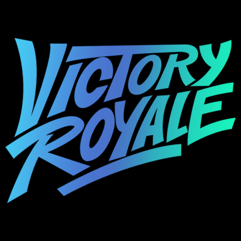 Junior's Fortnite Victory Royale Gradient Logo T-Shirt