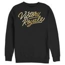 Men's Fortnite Victory Royale Gold Script Sweatshirt