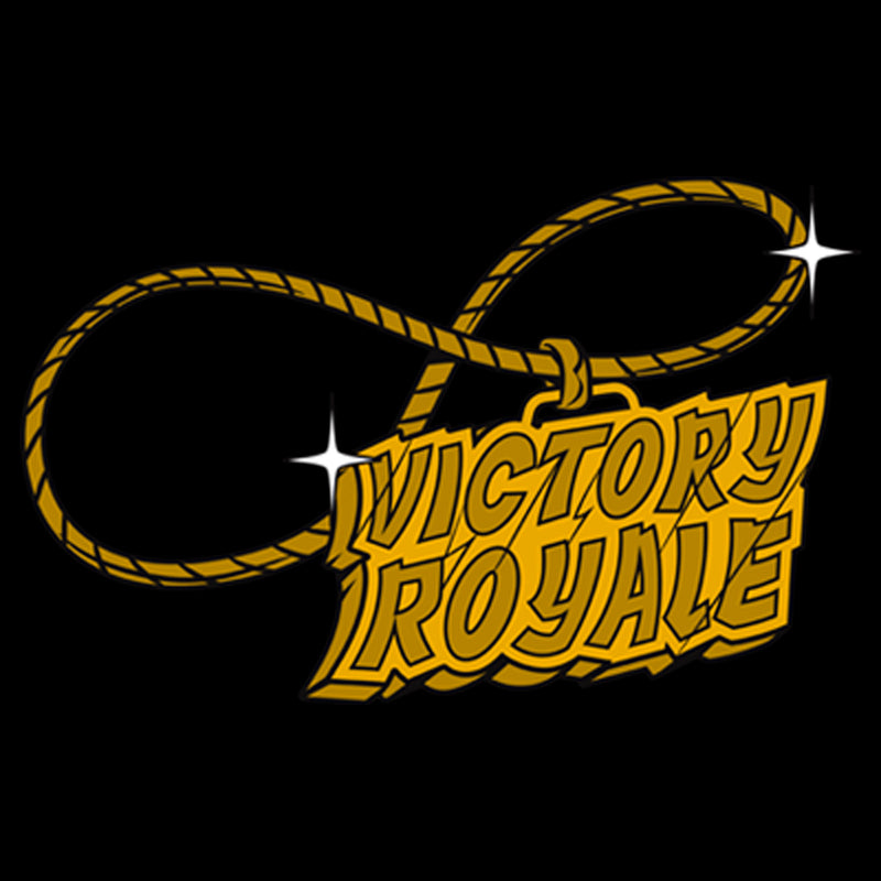 Junior's Fortnite Victory Royale Gold Chain T-Shirt