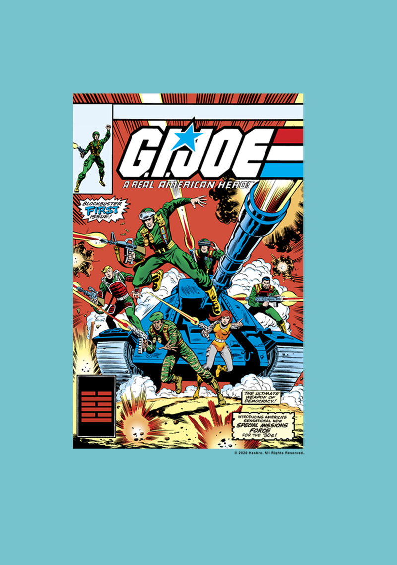 Girl's GI Joe Comic Cover T-Shirt