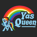 Women's My Little Pony: Friendship is Magic Rainbow Dash Yas Queen T-Shirt