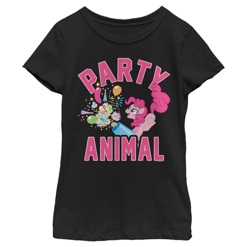 Girl's My Little Pony: Friendship is Magic Pinkie Pie Party Animal T-Shirt