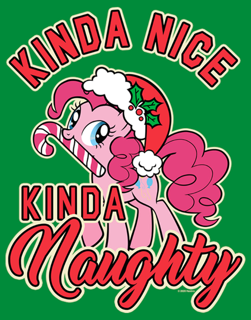 Men's My Little Pony: Friendship is Magic Christmas Pinkie Pie Naughty or Nice T-Shirt