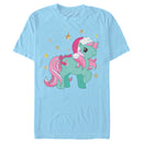 Men's My Little Pony Christmas Minty Gold Stars T-Shirt