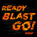 Men's Nerf Orange Ready Blast Go T-Shirt
