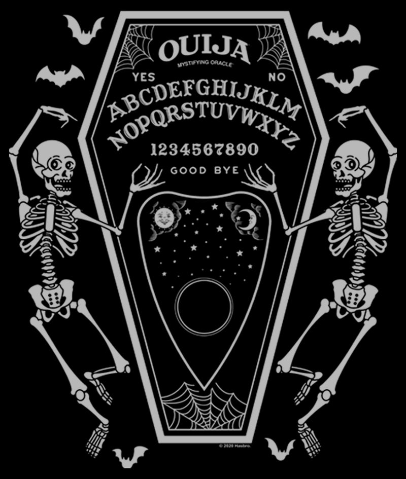 Men's Ouija Halloween Coffin T-Shirt