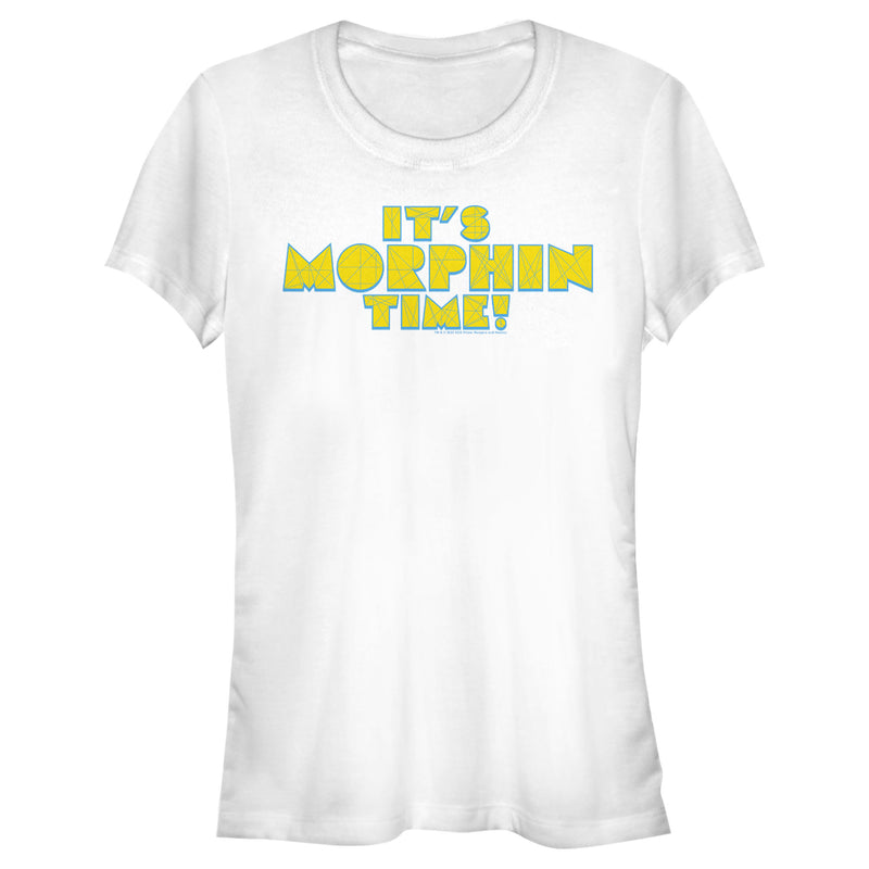 Junior's Power Rangers Geometric Morphin Time T-Shirt