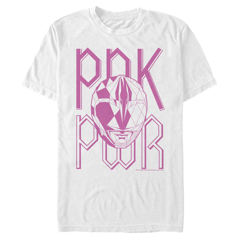 Men's Power Rangers Power Text T-Shirt