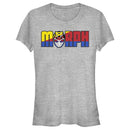Junior's Power Rangers Morph Color Text T-Shirt