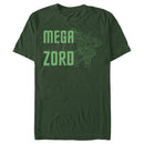 Men's Power Rangers Megazord Schematics T-Shirt