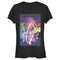 Junior's Power Rangers Rainbow Poster T-Shirt