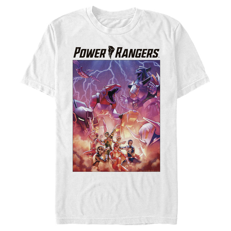 Men's Power Rangers Lightning Storm Battle T-Shirt