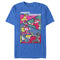 Men's Power Rangers Character Panels T-Shirt