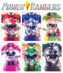 Men's Power Rangers Character Helmets T-Shirt