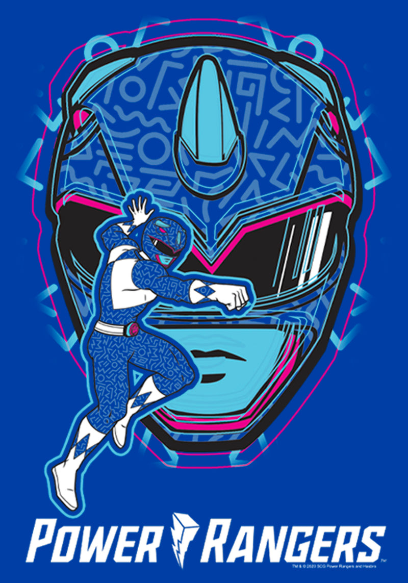Men's Power Rangers Blue Ranger Hero T-Shirt