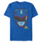 Men's Power Rangers Blue Ranger Helmet T-Shirt
