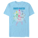 Men's Power Rangers Character Outlines T-Shirt