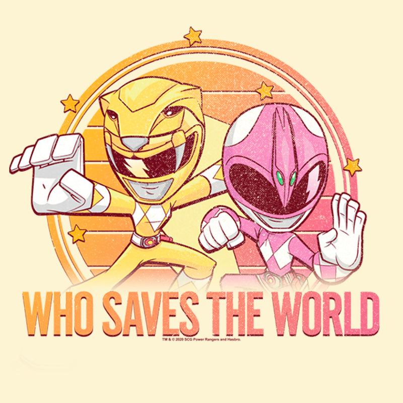 Men's Power Rangers Who Saves The World T-Shirt