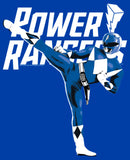 Men's Power Rangers Blue Ranger High Kick T-Shirt