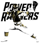 Men's Power Rangers White Ranger Fighting Stance T-Shirt
