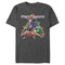 Men's Power Rangers Triangle Formation T-Shirt