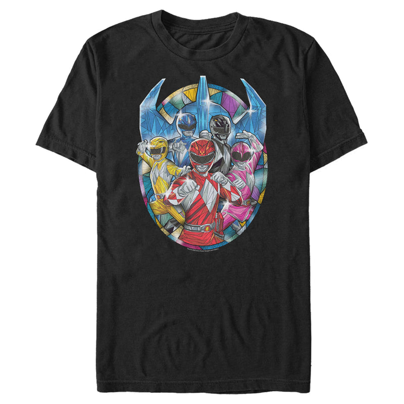 Men's Power Rangers Mosaic Rangers T-Shirt