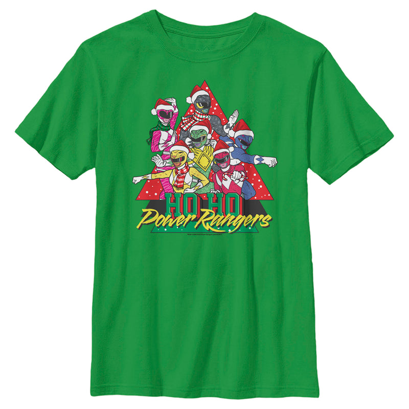 Boy's Power Rangers Santa Rangers T-Shirt