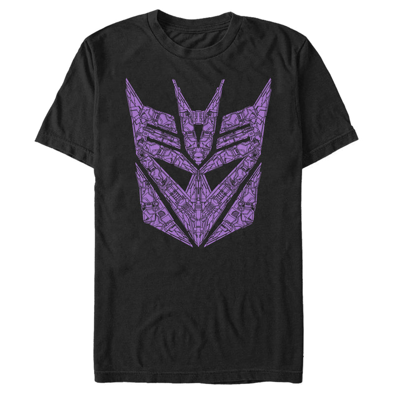 Men's Transformers Decepticon Parts Logo T-Shirt