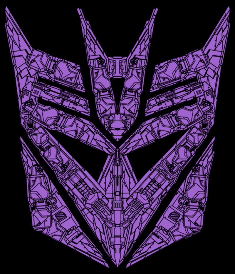 Men's Transformers Decepticon Parts Logo T-Shirt